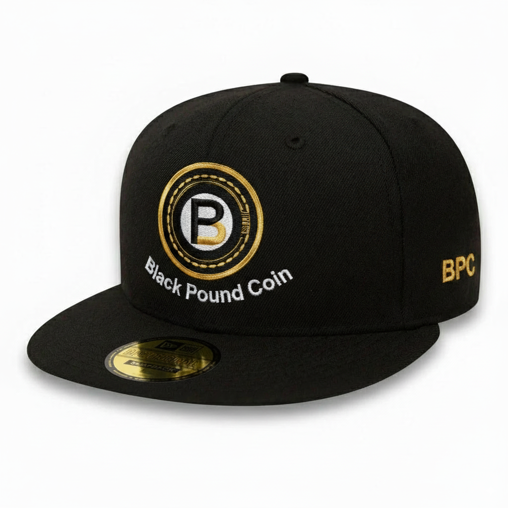 Black Pound Coin Snapback